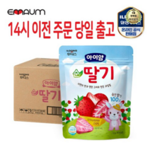 일동후디스 아이얌 동결건조 과일칩 순딸기, 630개, 12g