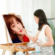 부처 부처님 숫자로 그림 사진 사용자 정의 DIY 오일 페인트 초상화 웨딩 가족 캔버스에 diy 디지털126947, AE) 60x70cm no frame, HD 36 colors