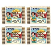 Starwax Savon au Fiel de Boeuf 스타왁스 고체 얼룩 제거제 100g 4팩