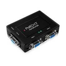 넥스트 NEXT-2502VSP 모니터분배기 공유기 VGA RGB 1대2 분배기, 선택없음, 선택없음