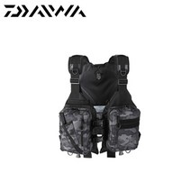 다이와 루어구명복 KDF-6421 낚시구명조끼, KDF-6421 블랙 카모 (179457)