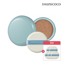 스와니코코 모이스트 쿠션(21호 23호) 본품+리필 SET / SPF50 PA++++ /수분광+커버력+지속력 멀티 쿠션, 21호SET+모이스트전용퍼프5개
