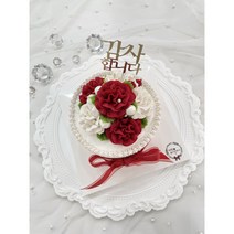 [설기맛변경/투명상자/레터링 추가금X] 앙금플라워 카네이션케이크 어버이날 스승의날 수원, 고급투명상자(기본 서비스), 3호, 블루베리