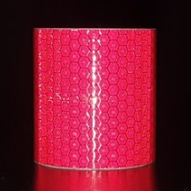화물차스티커 지게차스티커 후부반사지 5CM X 3M 적색, 1개