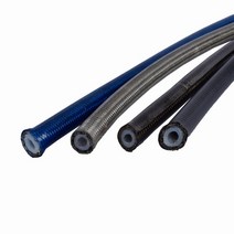 브레이크 호스 얼스 브레이크호스 자전거 브레이크 호스 길이 5m an3 braided stainless steel 3an an3 an-3 브레이크 호스 ptef 유압 브레이크, PTFE 블루