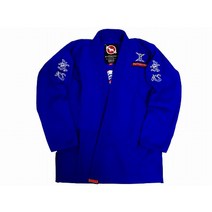 주짓수도복직구 불테리어 주지수 도복 옷 BULLTERRIER 하트리스 무신 블루