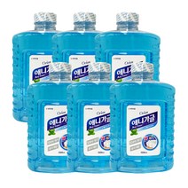 오릭스 대용량 애니가글 1.5L 6개 가글 디스펜서 전용 컵, 애니가글 스페아민트향 1500ml/6