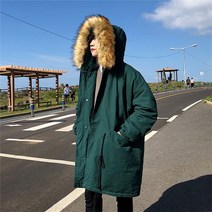 남자 경량롱패딩 역시즌이너패딩 L0107