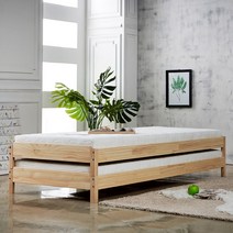 메시 저상형 침대 (전국배송 제주도배송), 프레임2+매트리스2