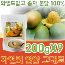 미국산 아프리카 덤불 와일드 망고 종자 씨앗 분말 100% WILD MANGO 물 요거트 요구르트 요그루트 베이킹 재료 타 뿌려 먹는 맛있는 벌크 형 가루 파우더 파는곳 추천, 9