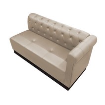 대성쇼파 클래식스타일 볼링장 대기 쇼파 3인용(B형), DS 502(블루)