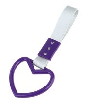 견인고리 기차 버스 핸들 핸드 스트랩 드리프트 매력 자동차 액세서리 스타일링 하트 프론트 견인 후크, n