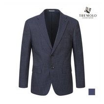 인디안 TREMOLO 남성 믹스 짜임 투버튼 자켓_TGBFFUF8411