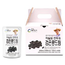 하늘빛 검은콩드림 14개 검은콩 전두유 전체식두유 첨가물없는두유 아침대용식 아침식사대용 부모님추석선물
