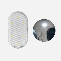 자동차 전방 감지 센서 LED 터치 라이트 5V 다채로운 Usb 충전 Led 무드 조명 자동 지붕 트렁크 스토리지 박스 미니 돔 599EA 2, 01 01