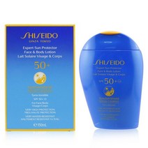 스트로베리넷 시세이도 - 썬 프로텍터 SPF 50+ UVA 페이스 앤 바디 로션, 150ml/5.07oz