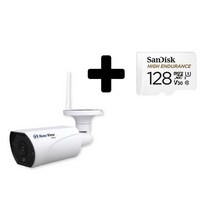 글로벌아이넷 로보뷰EX 홈 IP 카메라 CCTV 6mm 200만화소 WHEX128, 로보뷰EX + 32GB SD카드