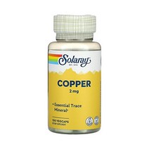 솔라레이 Copper 구리 2mg 100베지캡슐, 1개