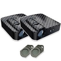 이십이도 2세대 센서형 레이져 LED 도어라이트 도어빔 1+1, 1세트, 525_지프