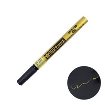 골드 금색 금분 페인트 커스텀 금분칠 불상용 아크릴 물감 방수 칼라 용량 다양 미러, 금, 1mm