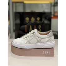 [닥스구두(DAKS)] 초경량 펄체크 오쏠라이트 스니커즈 DLS210 화이트
