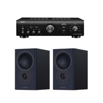 데논 PMA-600NE + 미션 LX-1 MKII 하이파이오디오, PMA-600NE(블랙):스피커(우드)