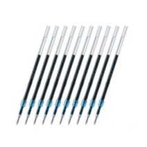 유니 제트스트림 단색 볼펜 리필심 10개 SXR-38 SXR-5 SXR-7 SXR-10 FOR SXN-150 (볼펜 미포함), 단색볼펜 리필 0.5 흑 10개