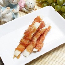 소프트 4개월 강아지간식 닭고기 연어포 10개 닥스훈트간식 반려견간식 애견간식 치와와 푸들