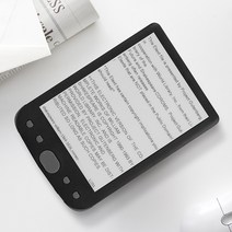 이북리더기 전자책 BK6025 터치 잉크 스크린 전자 종이 책 DOC 공부 PDF 검토 TXT 소설 휴대용 리더 6 인치 8G, grey-black, 3.만 전자 책 리더 - grey