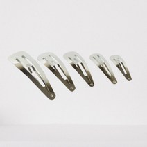 공예 헤어핀 재료 똑딱핀 부자재 만들기 핀 헤어 머리카락 집게핀