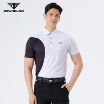 국내생산 다운블로우_DBS2HW 5109M_남자골프웨어포인트라인반팔티셔츠