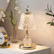 무드등 침대 침실 크리스탈 led 스탠드, 본품+어댑터미포함