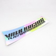 4pcs Volk Racing Rays 엔지니어링 스티커 데칼 비닐 자동차 바퀴 JDM TE37 sl에 대 한 반사 스티커 로고, 08 Laser