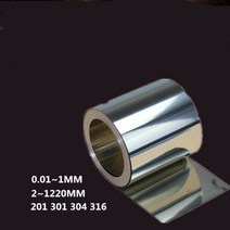 주방 악세사리 최신 스테인레스 스틸 시트 실버 316 미세 플레이트 호일 0.1-3mm * 100mm 정밀 기계 용, 한개옵션1, 01 3mm
