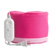 헤어스파 전기헤어캡 헤어전기모자 헤어스팀기 스파 너리싱 헤어 케어 캡 스티머 헤어 케어 뷰티 머신 컨디셔닝 가열 미용 구운 오일 파일, 우리 플러그