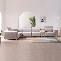 아트박스/히트디자인 A715 6인 소파 우퍼포함 1color, 그레이, 지구본상점 본상품선택