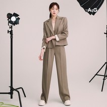 [The AtG] 더엣지 23SS 캐주얼 크롭 수트 2종