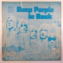 (중고LP 물세척)(빈티지) DEEP PURPLE/ DEEP PURPLE IN ROCK/ CHILD IN TIME/ 자켓 얼룩 있음/ 음반 상태 양호함