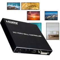 KVM HDMI스위치 HDMI2x2 비디오 월 솔루션/컨트롤러/프로세서 1080p HDMI 호환 멀티 스크린 프로세서 비디, 02 영국