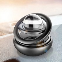 자동차 차량용 우주 행성 태양열 회전 방향제 - 7가지향, 블랙체리, 블랙, 1개