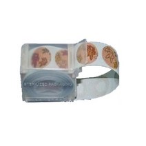 모아)원형밴드(주사용밴드)20mm(1롤(100개)모아주사용밴드/주사용원형밴드/채혈밴드, 캐릭터살색밴드