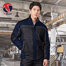 티뷰크 작업복상의 TB-471J 근무복 추동복 단체복, L