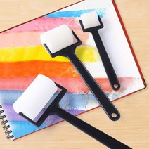 다파요 3종세트+3종세트 스펀지 색칠 미술 브러쉬 붓 롤러 다용도 3종세트, 3종(1세트)+3종(1세트)