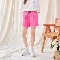 반에이크오 네온 벨트숏팬츠 OB03SLME01A