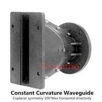 PA믹서 DJ 스피커 라인 어레이 혼 트위터 Waveguide 1.5 인치 목구멍 HiFi 자동차 PA 시스템 홈 시어터 전, 없음
