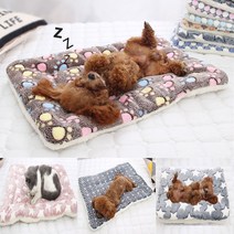 Joyce shop 오래달리기 마이펫 꿀방석 강아지 고양이 반려견 반려묘 애완견 애완묘 애견 애묘 애완동물 극세사 블랭킷 담요 무릎담요 사각방석 쿠션 매트, 믹스