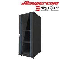 대원TMT DW-H1800 허브랙 1800X800X600/37U 블랙 - JBSupercom