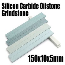 1PCS 150x10x5mm 녹색 실리콘 카바이드 오일 스톤 그라인드 숫돌 나이프 연삭 연마 옥/금속/금형 등, 04 400 Grit_01 150x10x5mm