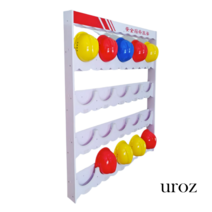 안전모걸이대 거치대 보관함 정리함 공사장 현장 20구, 벽걸이형 3단 12구