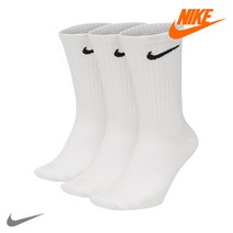 나이키 나이키양말 ZQJ SX7676-100 에브리데이 라이트웨이트 크루 양말, 26